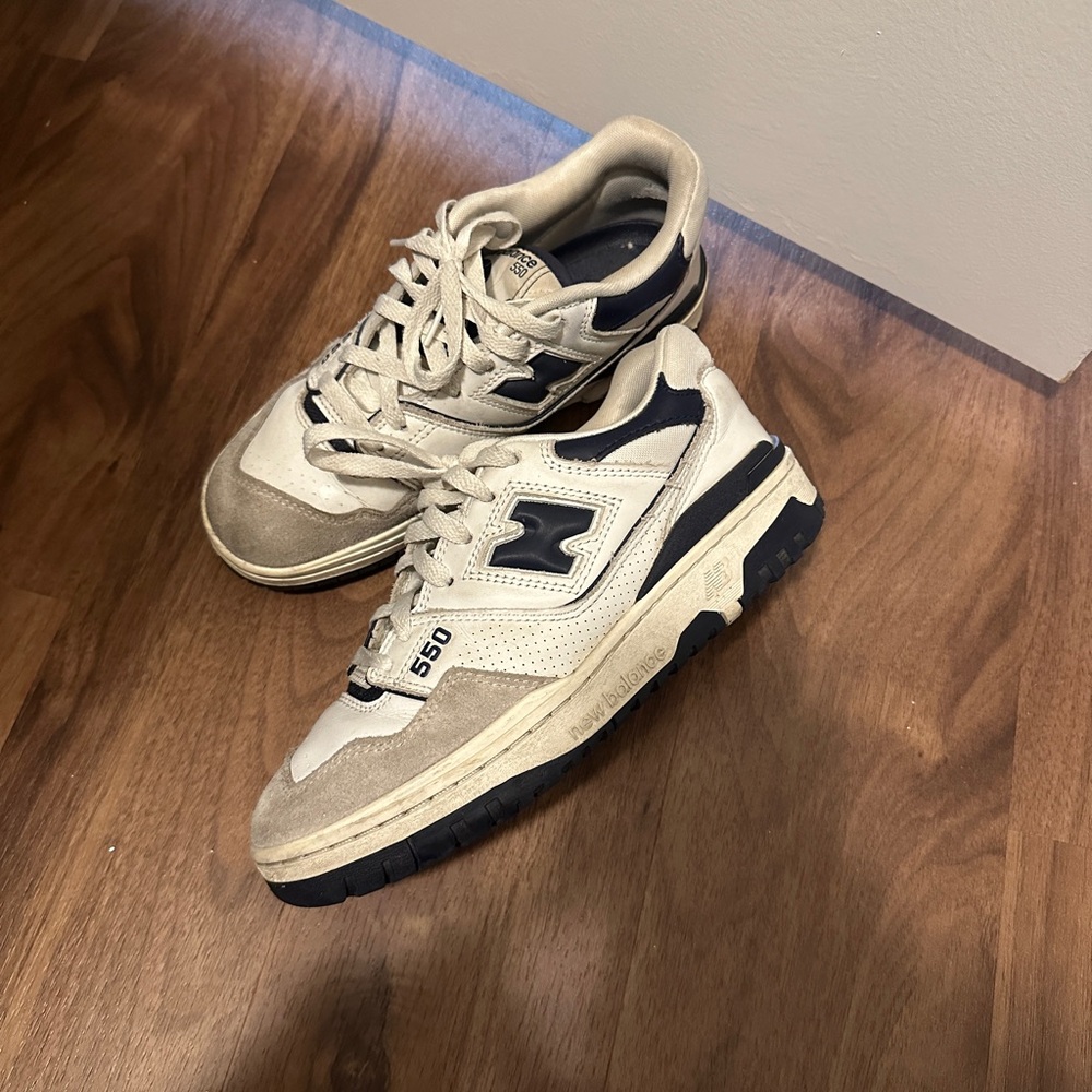 New Balance 550 Navy blue / white